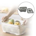 Multipurposes Plastic Basket, Organizer for Kitchen, Countertop, Cabinet, Bathroom with Lid, Plastic Storage Basket For Store Fruits, Vegetables, Magazines, Cosmetics, Stationary (1 Pc / Mix Color ) - Image 5