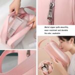 Cosmetic Pouch, Make up Bag for Home & Travel, Toiletry Bag for Cosmetics, Brushes, Accessories Set of 3 Small, Medium & Big - Wash Bag - Image 8