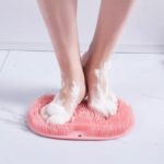Silicone Bath Massage Cushion – Suction Cup Exfoliating Foot Scrubber & Mat - Image 3