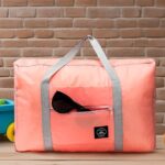 Large Capacity Luggage Bag, Foldable Waterproof Travel Bag (1 Pc / Mix Color) - Image 4