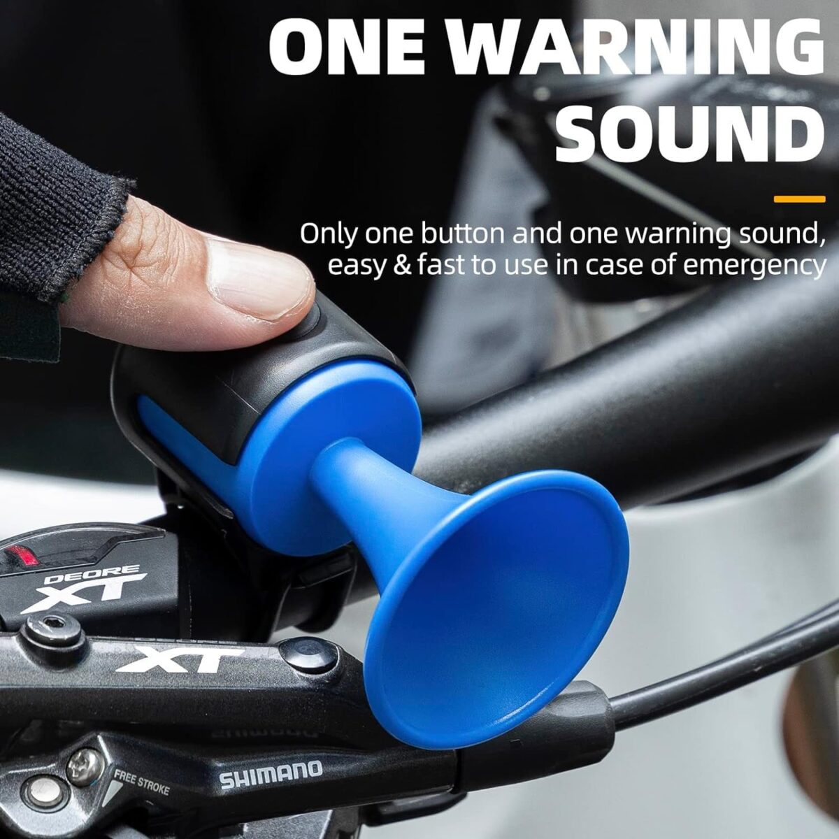 Loud 120dB Bicycle Air Horn Ã¢â‚¬â€œ Waterproof Electric Bell with Long Battery Life - Image 5