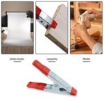 Metal Spring Clamps, Heavy Duty Spring Metal Clips Clamp  (5 Pcs Set) - Image 4