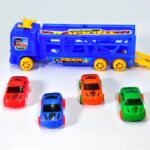 Toy Set Truck with 4 Mini Cars Toy Vehicles for Children - Image 4