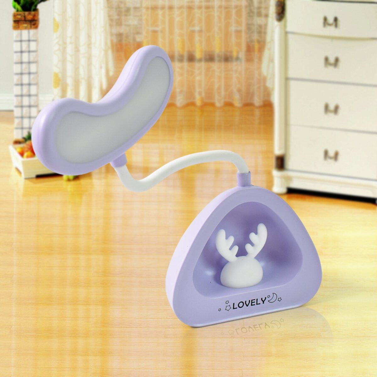 Cute Lovely LED Desk Light, LED Lamps Button Control (1 Pc) - Image 6