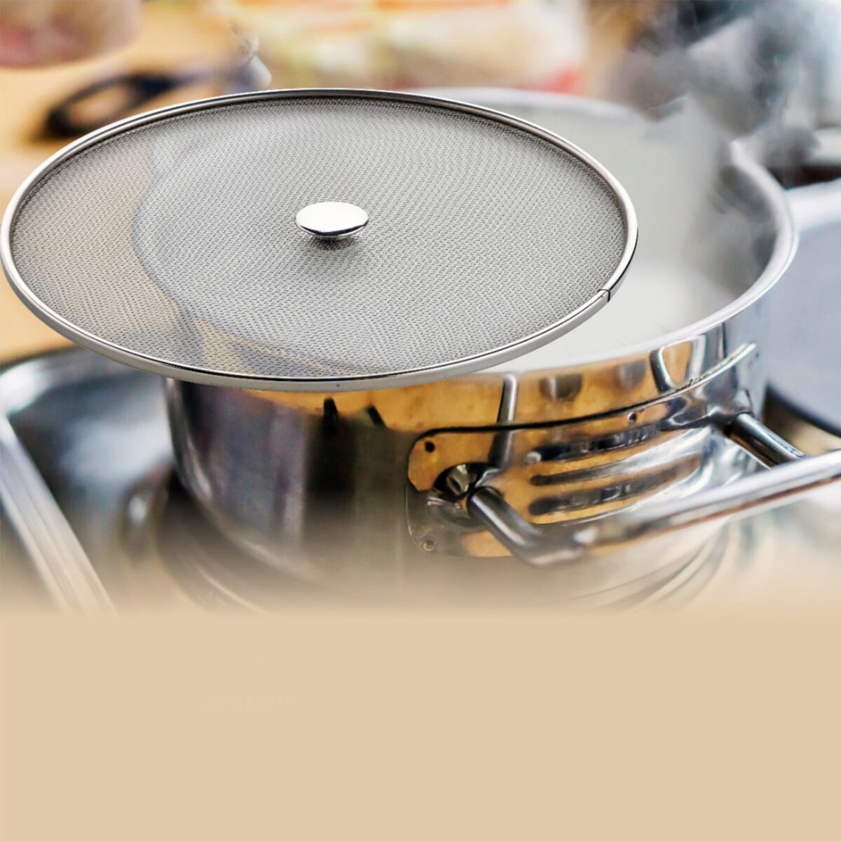 Apex Large Stainless Steel Mesh Net Cover for Cooking (1 Pc) - Image 3