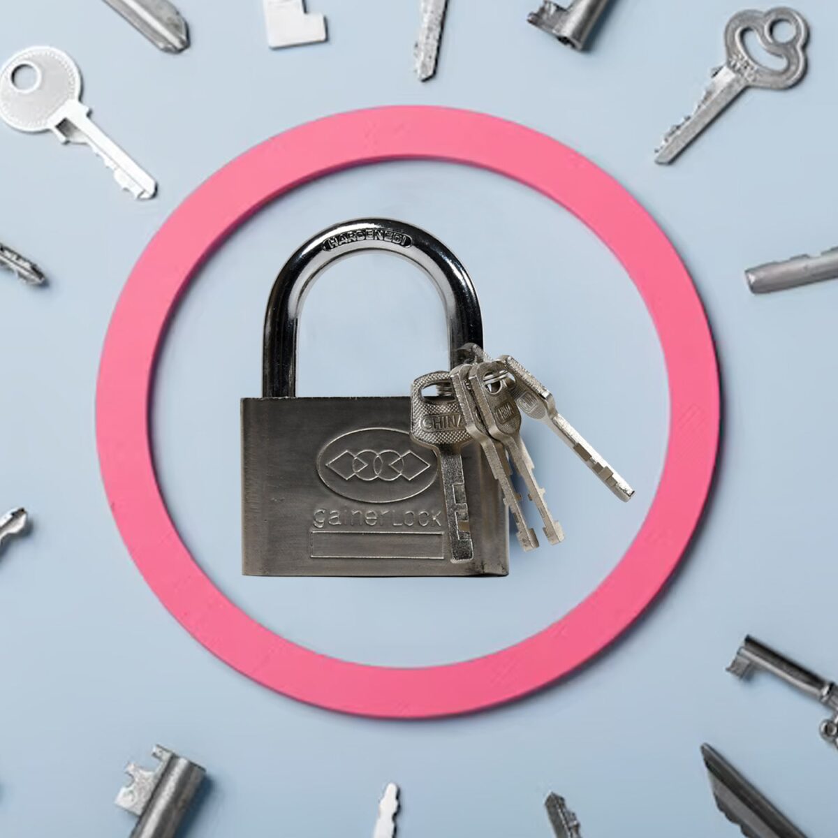 Locking Solutions and Systems 7675 Padlock Sherlock Lock - Image 3