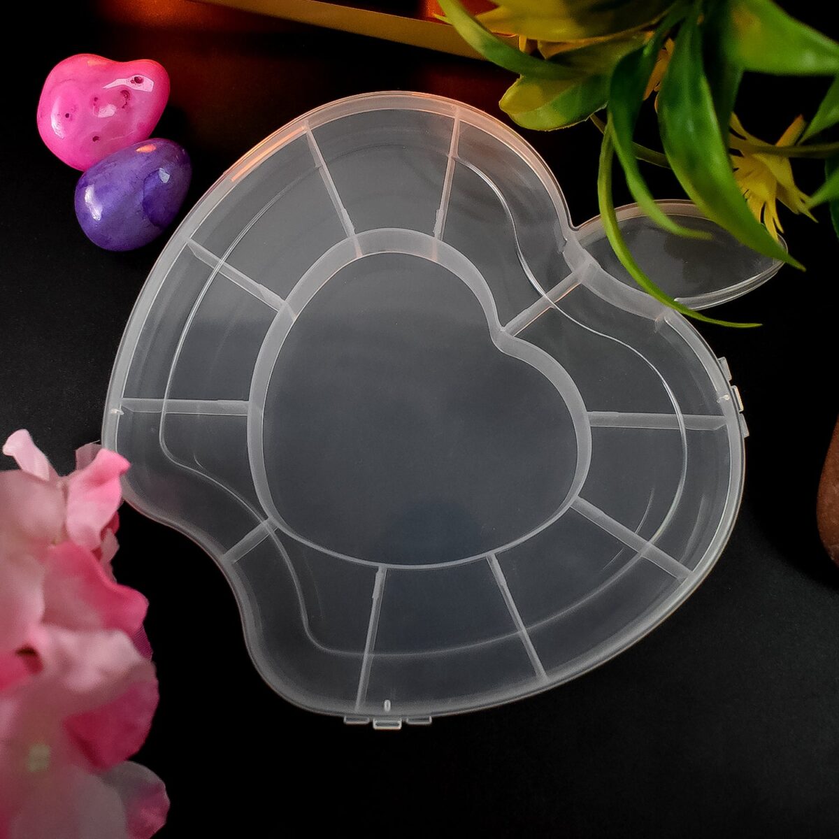 Plastic Apple Shape Jewellery Storage Box (1 Pc) - Image 5