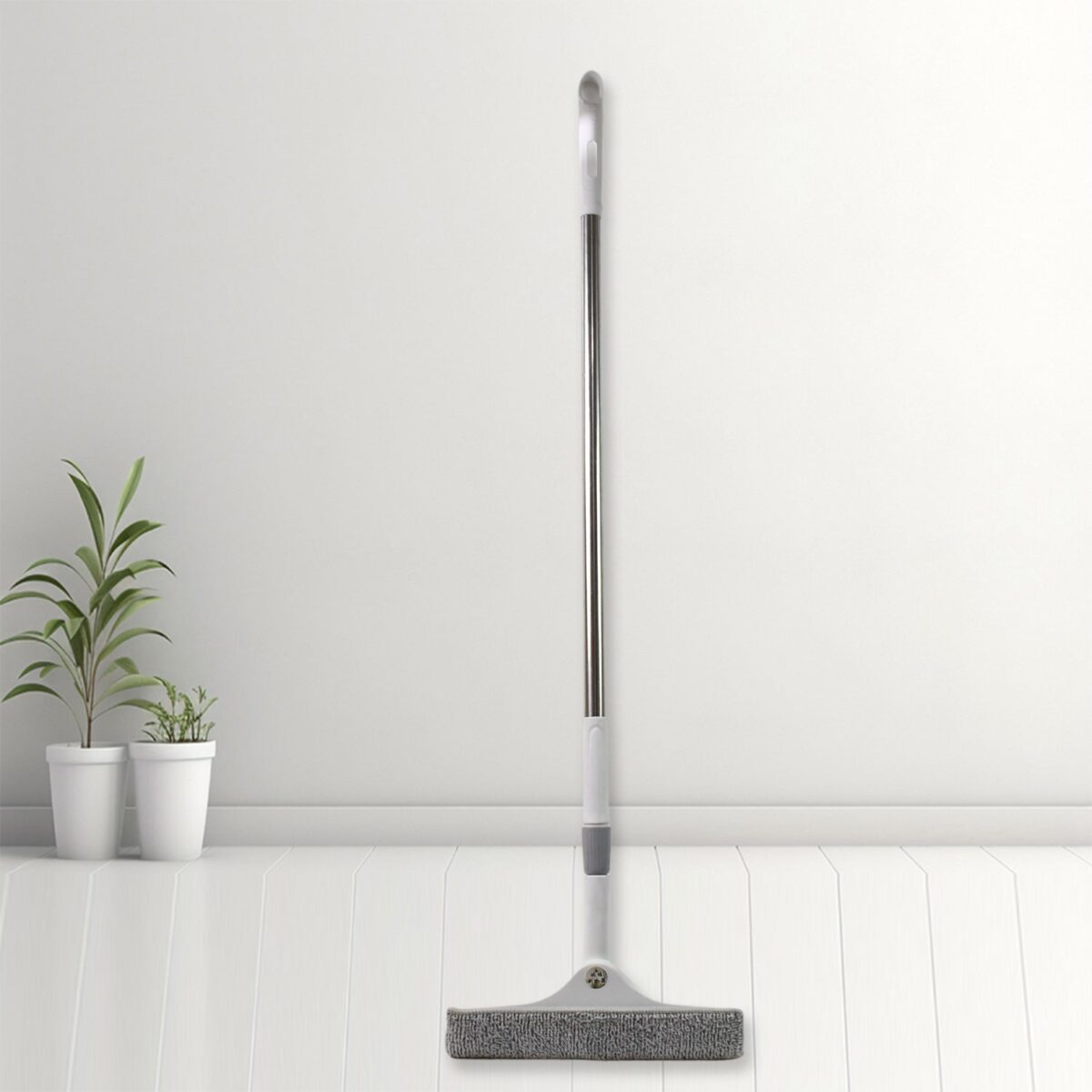 Dustpan, Kitchen Wiper, Window Cleaning Squeegee Tool & Broom Brush (4 Pcs Combo) - Image 6