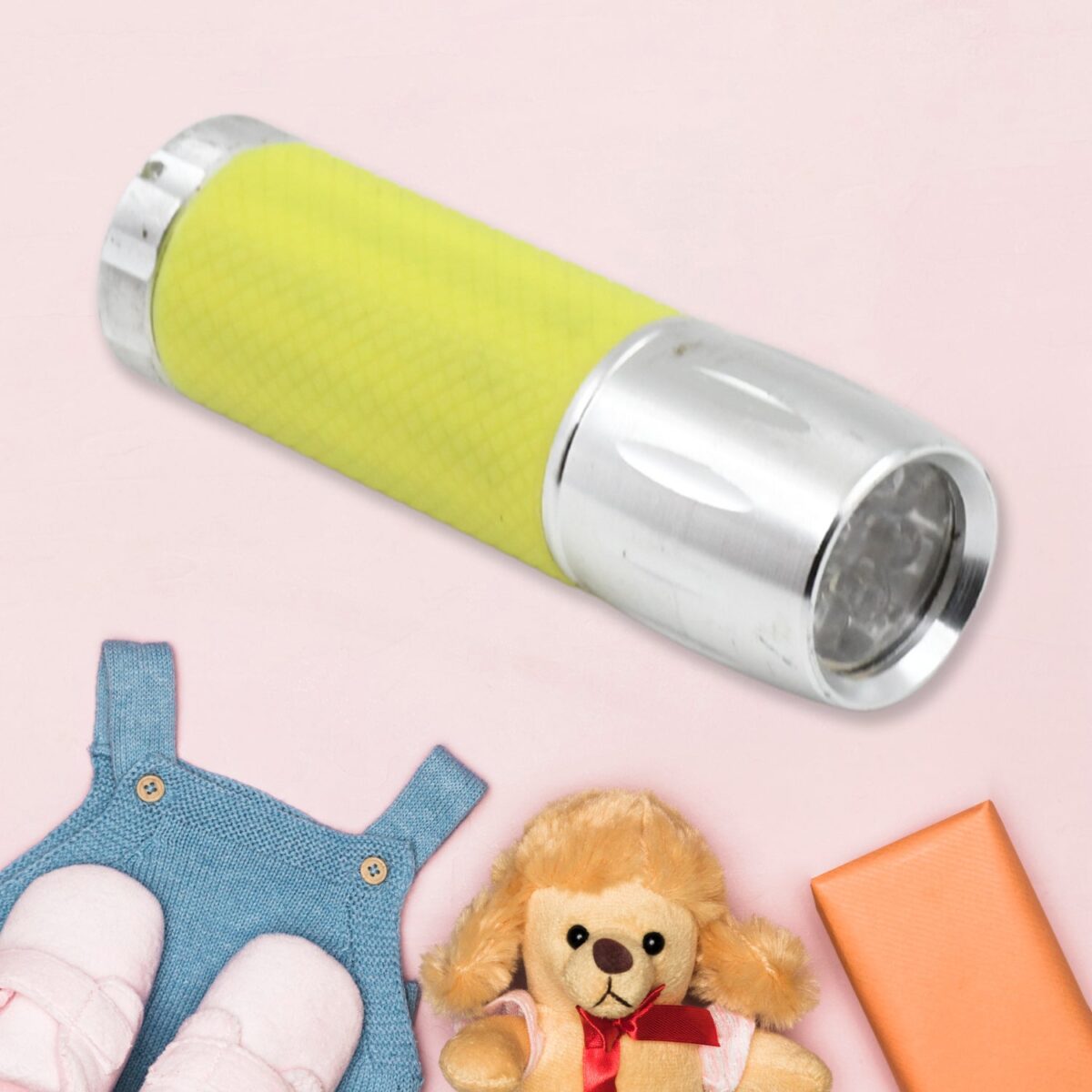 Mini LED Flashlight Torch | Pocket Size | High Lumen | Battery Operated (Battery not included / 1 pc) - Image 4