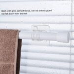 Curtain Rod Holder, Self Adhesive Hooks (2 Pcs Set) - Image 4