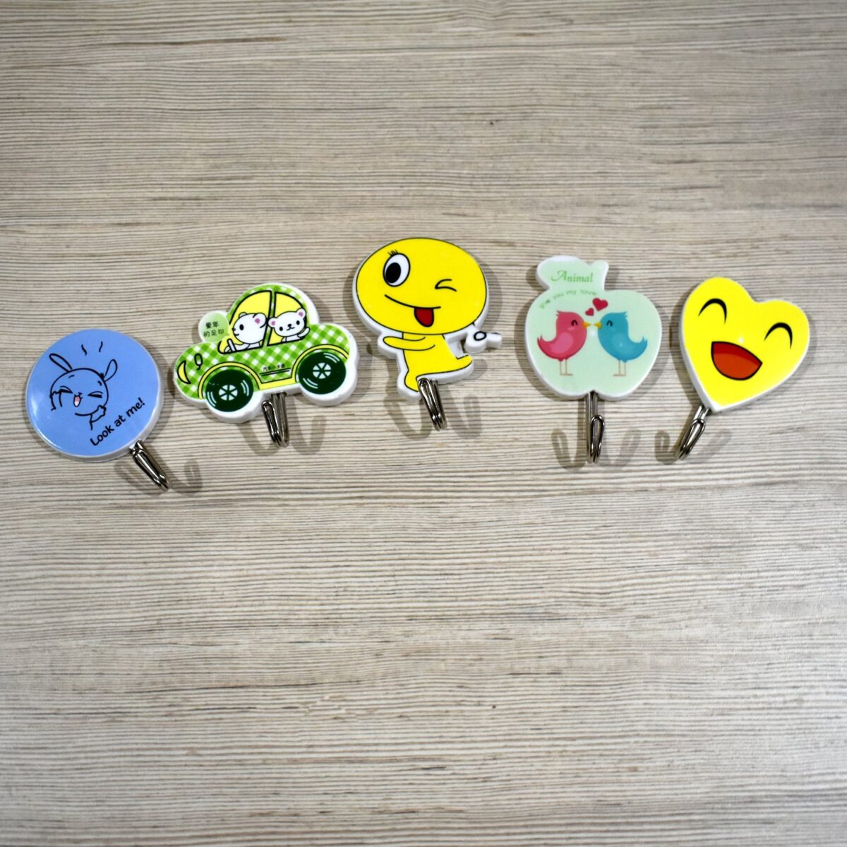 Plastic Self-Adhesive Kitchen 3Pc Hooks - Image 6