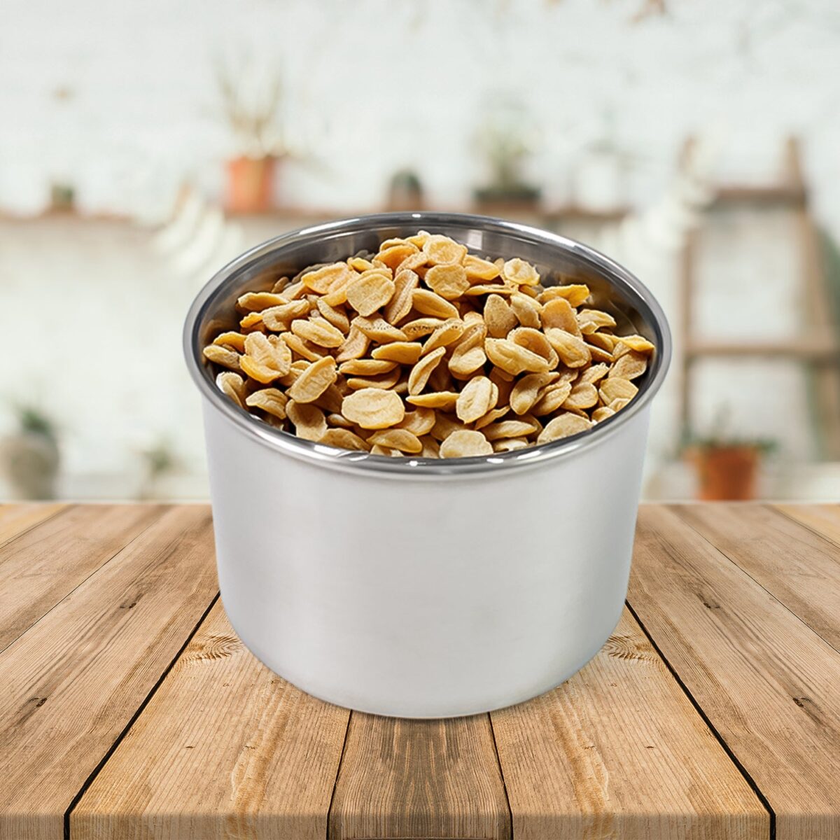 Multipurpose Stainless Steel Airtight Containers with See Through Lid (2 Pc / 500 ML) - Image 4