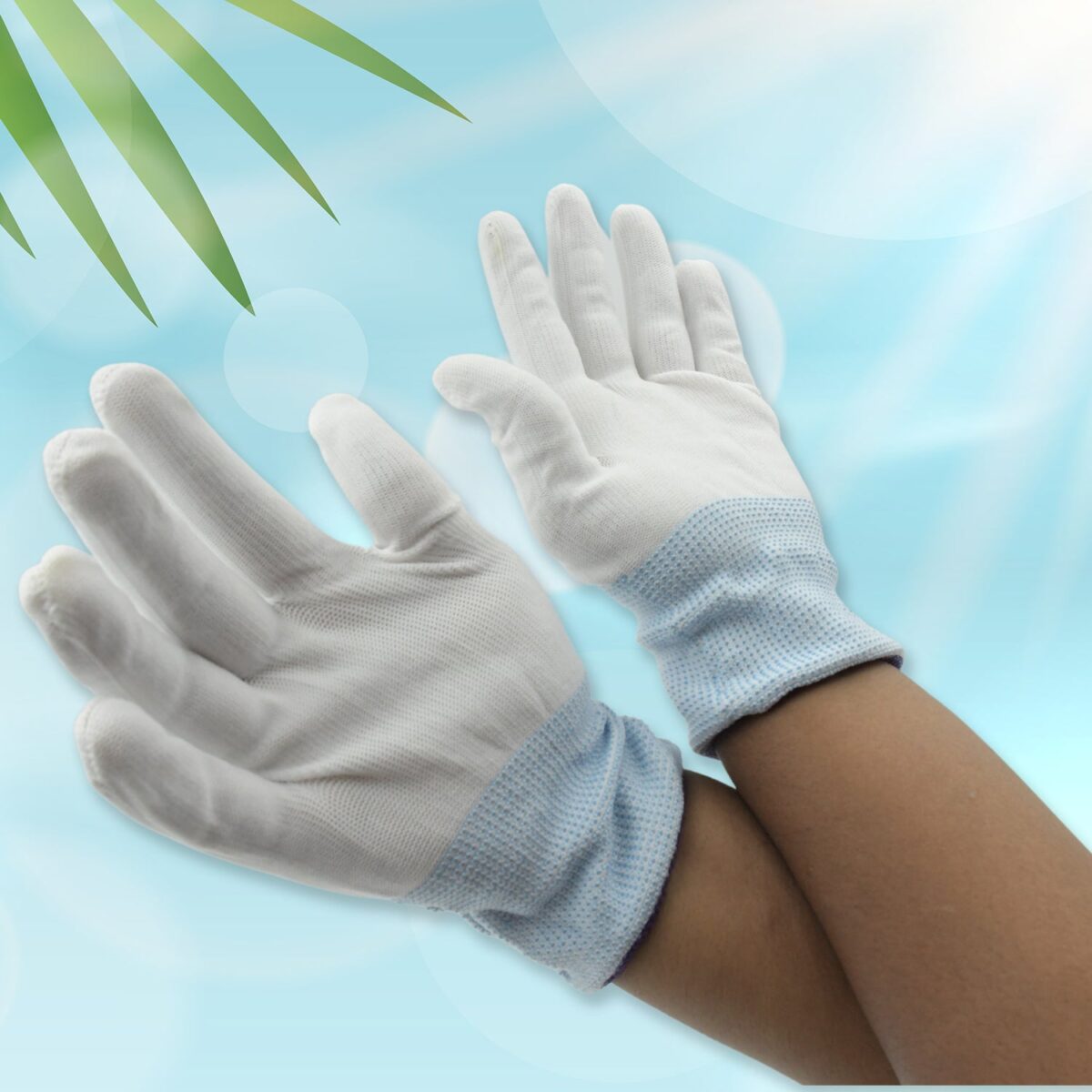 Small 1 Pair Cut Resistant Gloves Anti Cut Gloves Heat Resistant, Nylon Gloves, Kint Safety Work Gloves High Performance Protection. - Image 3
