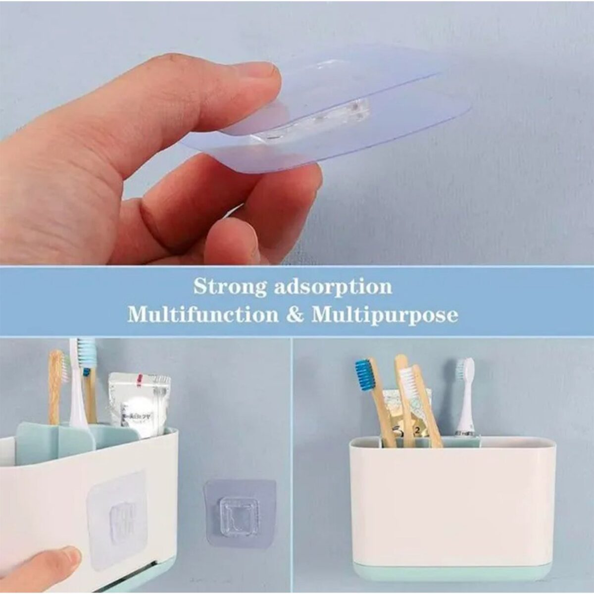 Transparent Adhesive Male Hook Used For Hanging Various Types Of Items (1Pc) - Image 3