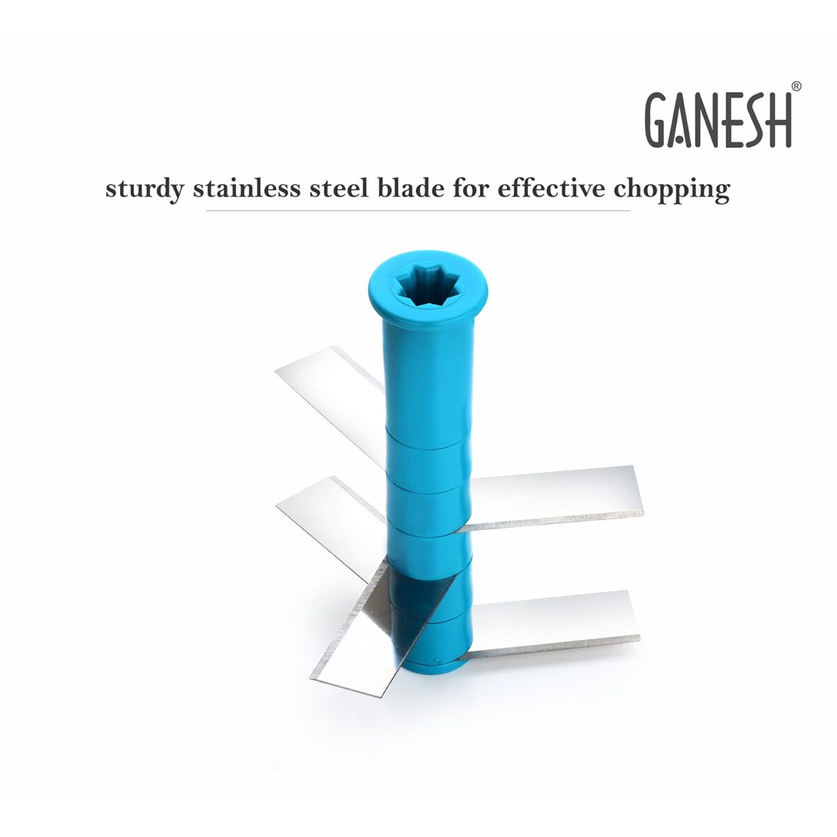 Ganesh Master Chopper with 5 Stainless Steel Blades, XL Large Jumbo Chopper (900 Ml) - Image 6