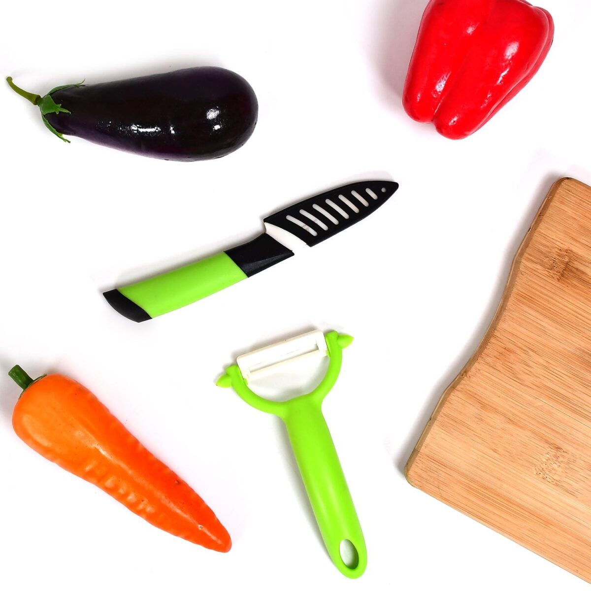 Ceramic Revolution Series Utility Knife and Peeler Gift Set - 2pc - Image 7