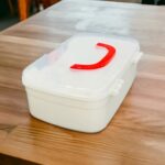 3-Compartment First Aid Box - Portable Medicine Storage with Detachable Tray & Transparent Lid - Image 5