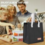 Lunch Bag for Women Men Insulated Lunch Bag (1 Pc / Mix Color) - Image 4