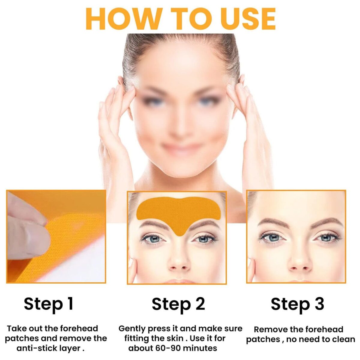Forehead Wrinkle Patches, Face Wrinkle Patches (10 Pcs Set) - Image 6