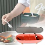 8255Â Spice Bottle Spice Jar Durable Spice Seasoning Box, Jar Food Grade Spoon Seasoning Case for Kitchen / Dry fruit Tray (1 Pc) - Image 5