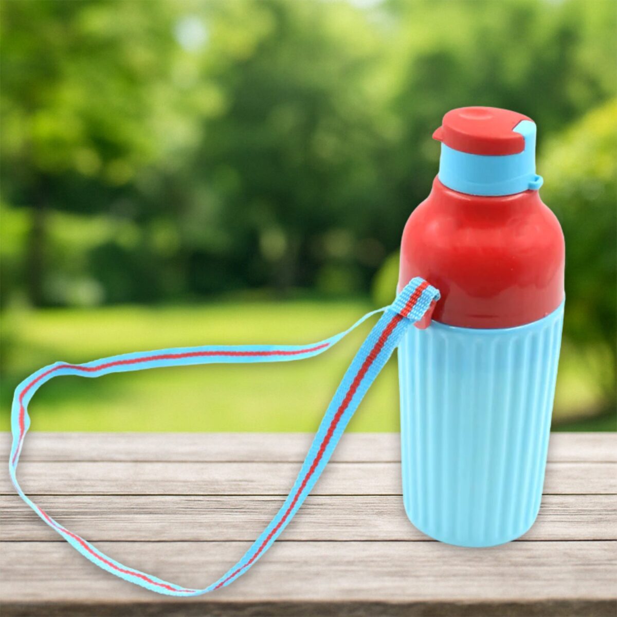 Plastic Sports Insulated Water Bottle with Dori Easy to Carry High Quality Water Bottle, BPA-Free & Leak-Proof! for Kids' School, For Fridge, Office, Sports, School, Gym, Yoga (1 Pc / 500ML) - Image 1