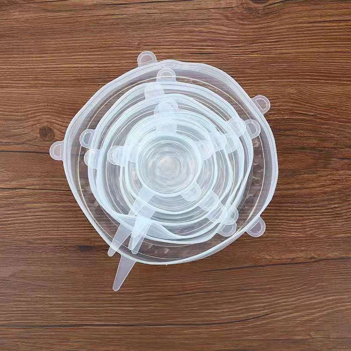 Silicone Food Cover Stretch Lids (6 Pcs Set / 62 Gm) - Image 5