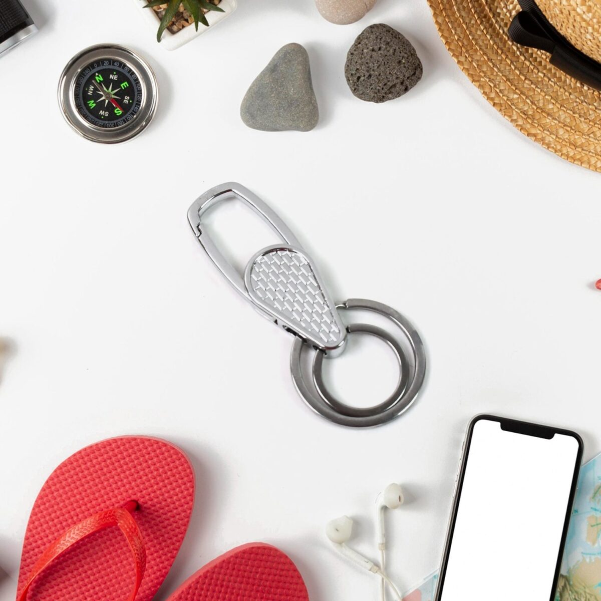 Heavy Duty Key Holder, Keychain, Key chain (1 Pc / Mix Design) - Image 1