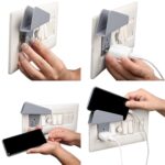 Plastic Secure Mobile Phone Charging Stand Holder (1 Pc / Mix Color) - Image 8