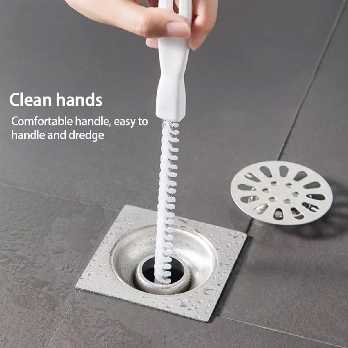 One Tool for All Drains! Kitchen, Sink, Shower Clog Remover (47cm) - Image 3