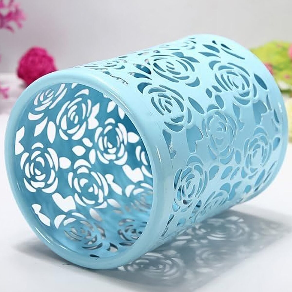 Pen holder Office Desk Metal Mesh Pen Stand (1 Pc) - Image 4