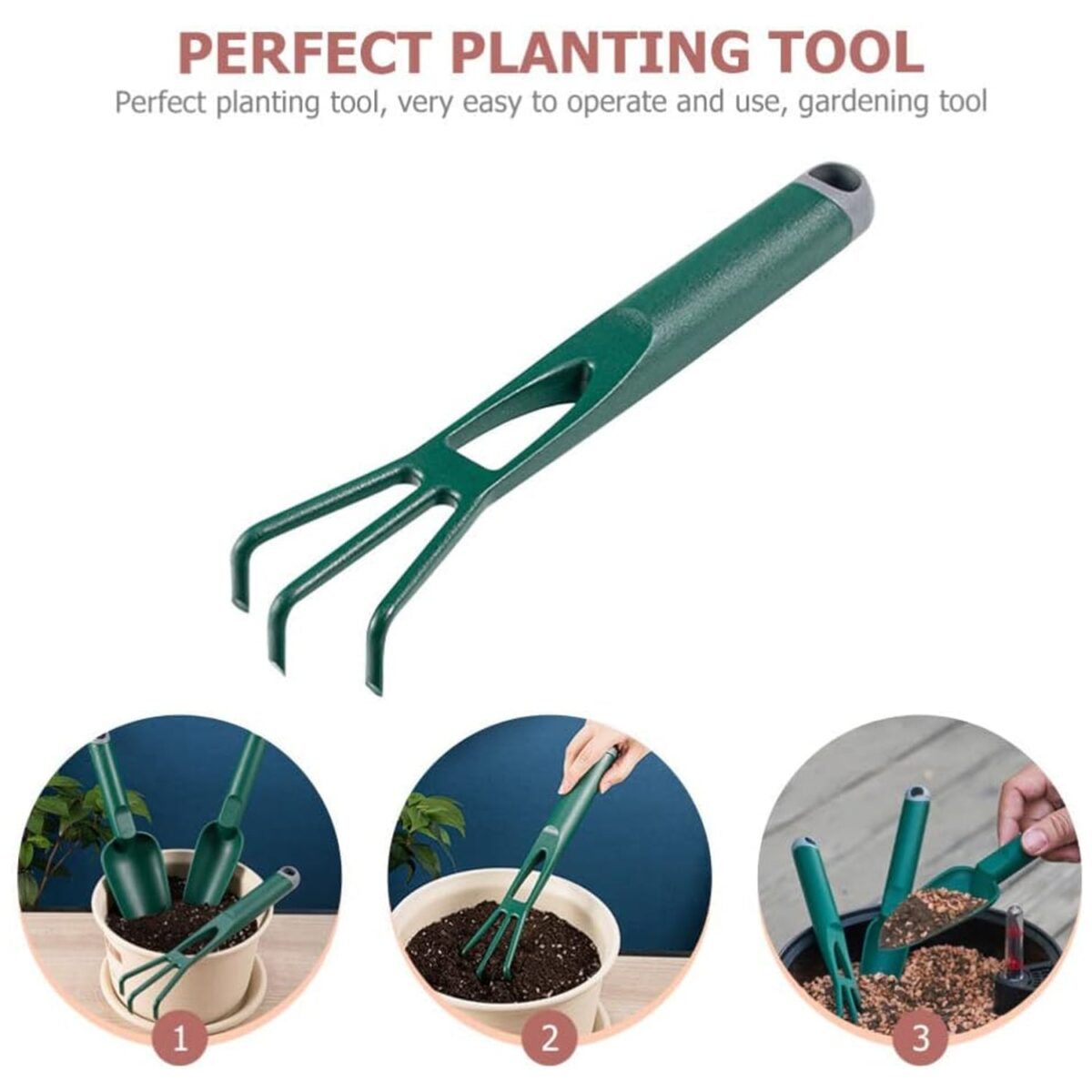Heavy Duty Garden Trowel Ã¢â‚¬â€œ Mini Gardening Tool for Digging, Planting & Potting - Image 5
