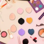 Mini Finger Makeup Powder Puff (Multicolour, 8 Pcs Set) - Image 6