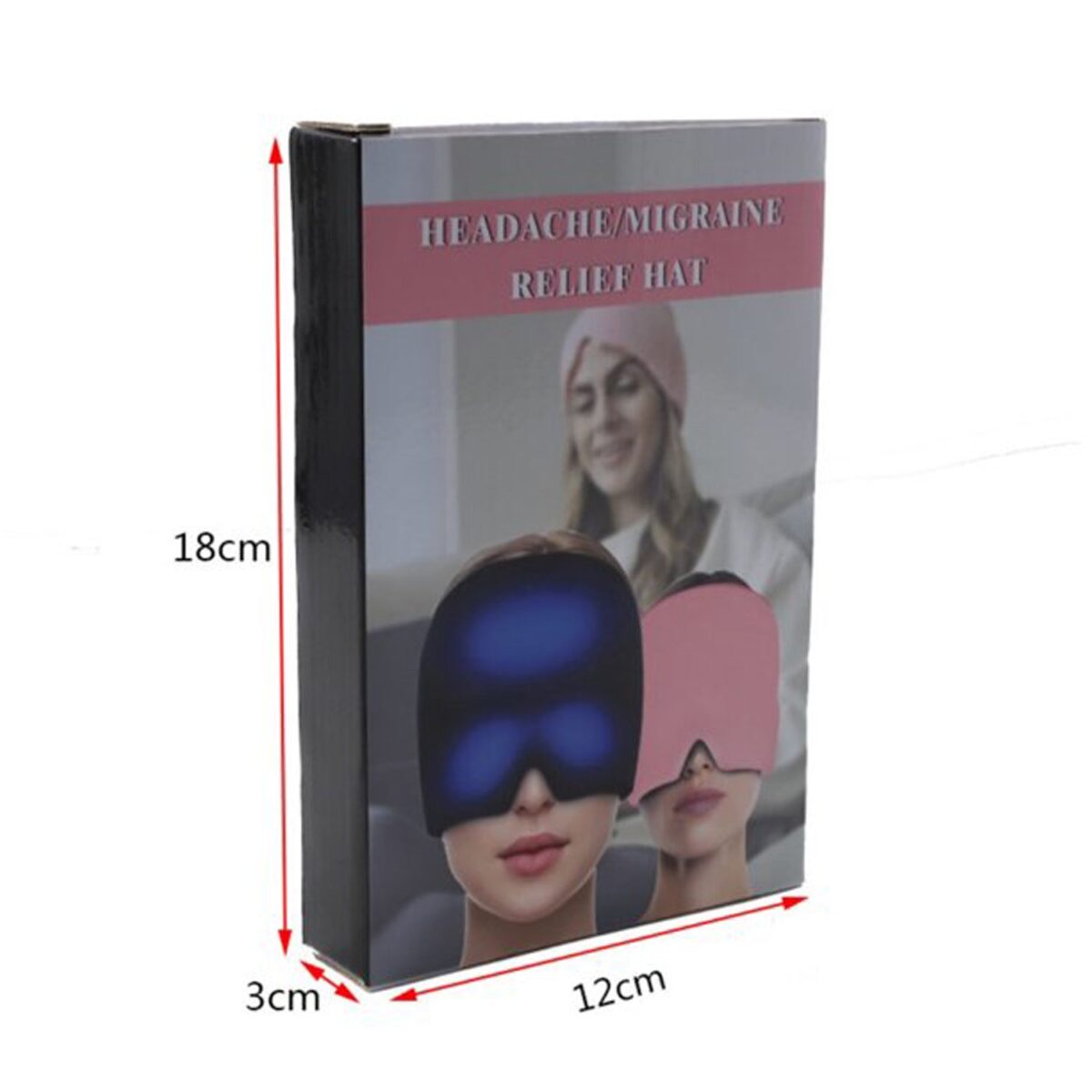 Migraine and Headache Relief Cap: Ice Wrap for Tension & Sinus Relief - Image 5