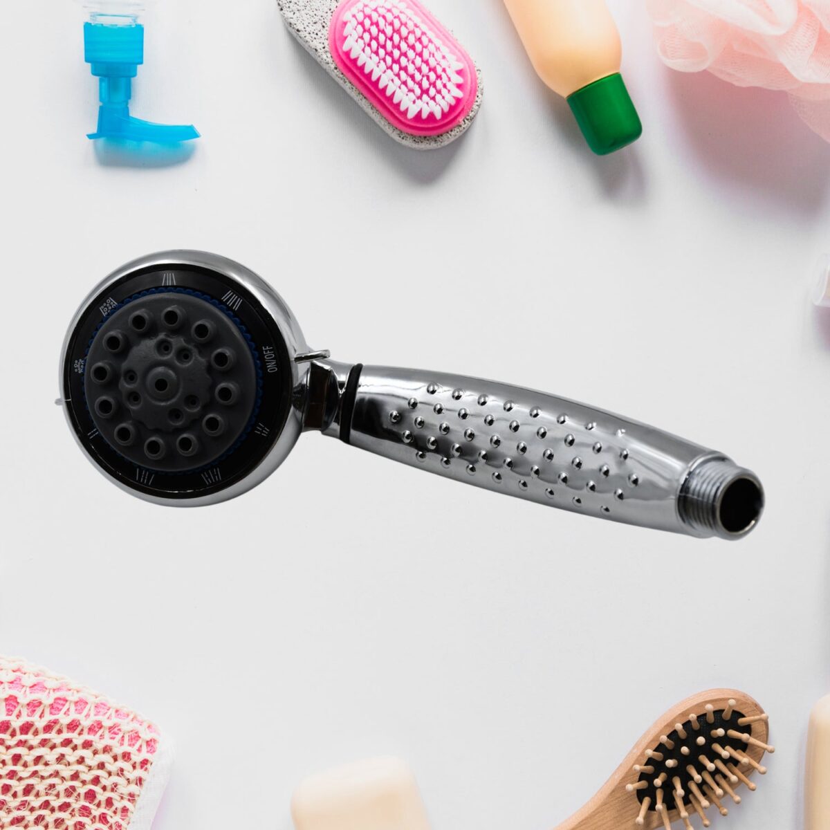 Shower Head and Stainless Steel Hose Multi-Function Plastic High Pressure Shower Spray for Bathroom - Image 5