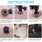 Comfy Car Camping: Inflatable Bed with Pillows & Pump (Portable) - Image 7