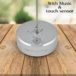 Lotus Flower Lamp with Music, Touch Open and Close, USB Rechargeable (1 Pc / Only One Color) - Image 6