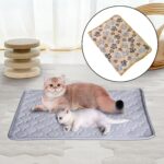 Pet Soft Cat Dog  Blanket / Towel Soft Warm Sleep Mat (60Ã—45 Cm / 1 Pc / Mix Color & Design) - Image 4