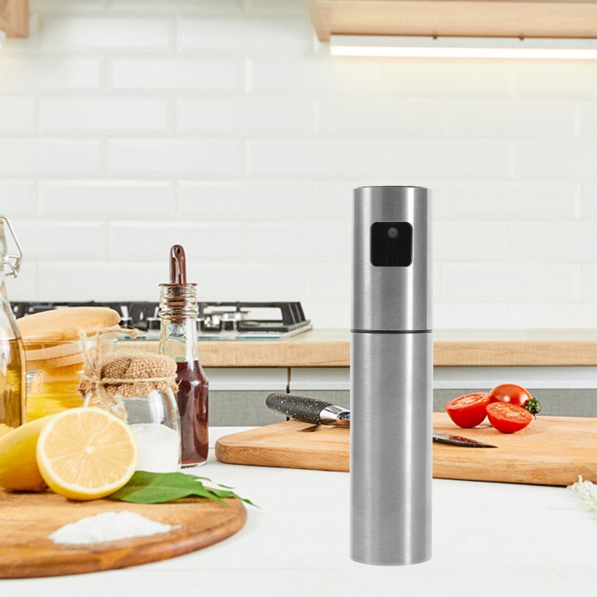 Oil Spray Bottle for Dosa | Food Grade Stainless Steel Glass Oil Spray Bottle (100 ML) - Image 4