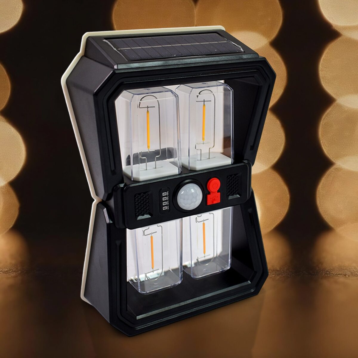 Solar Wall Lantern Light with 3 Modes & Motion Sensor (1 Pc) - Image 3