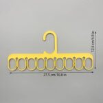 9-Hole Clothes Hangers Organizer Multifunction Hanger (1 Pc) - Image 6
