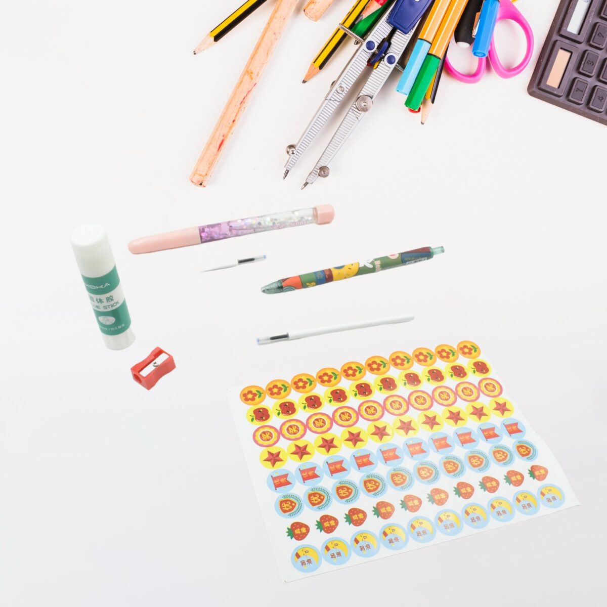 Cartoon Stationery Box  Cartoon Design School Box Book , diary , Pen , Eraser, Sharpner , Sticker & Pen Refill Student Gift School box  (1 box) - Image 4