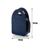 Steel Lunch Box Set (4 pcs, Black) - Image 5