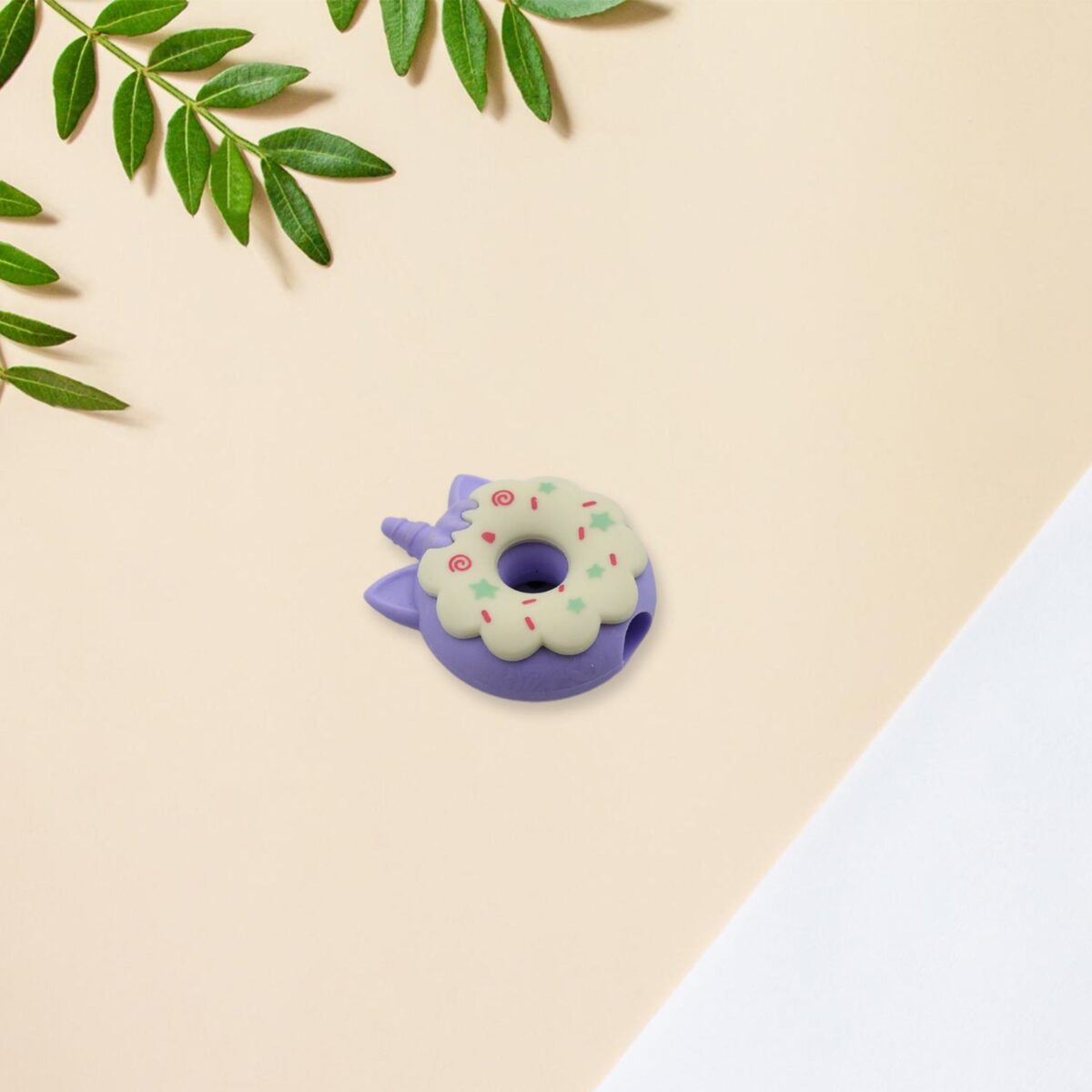 Tree Small Sized Cartoon Themed Non-Toxic Donut Erasers, School Stationery | for Kids - Boys & Girls | Birthday Gift |Return Gift (3pc Set) - Image 5