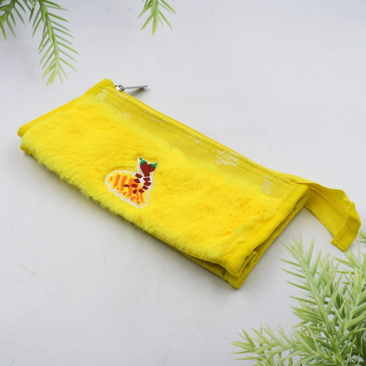 Smart Double Pocket Zipper Pouch Ã¢â‚¬â€œ Multipurpose, Washable Stationery Organizer for School & Travel (2-Pocket) - Image 1