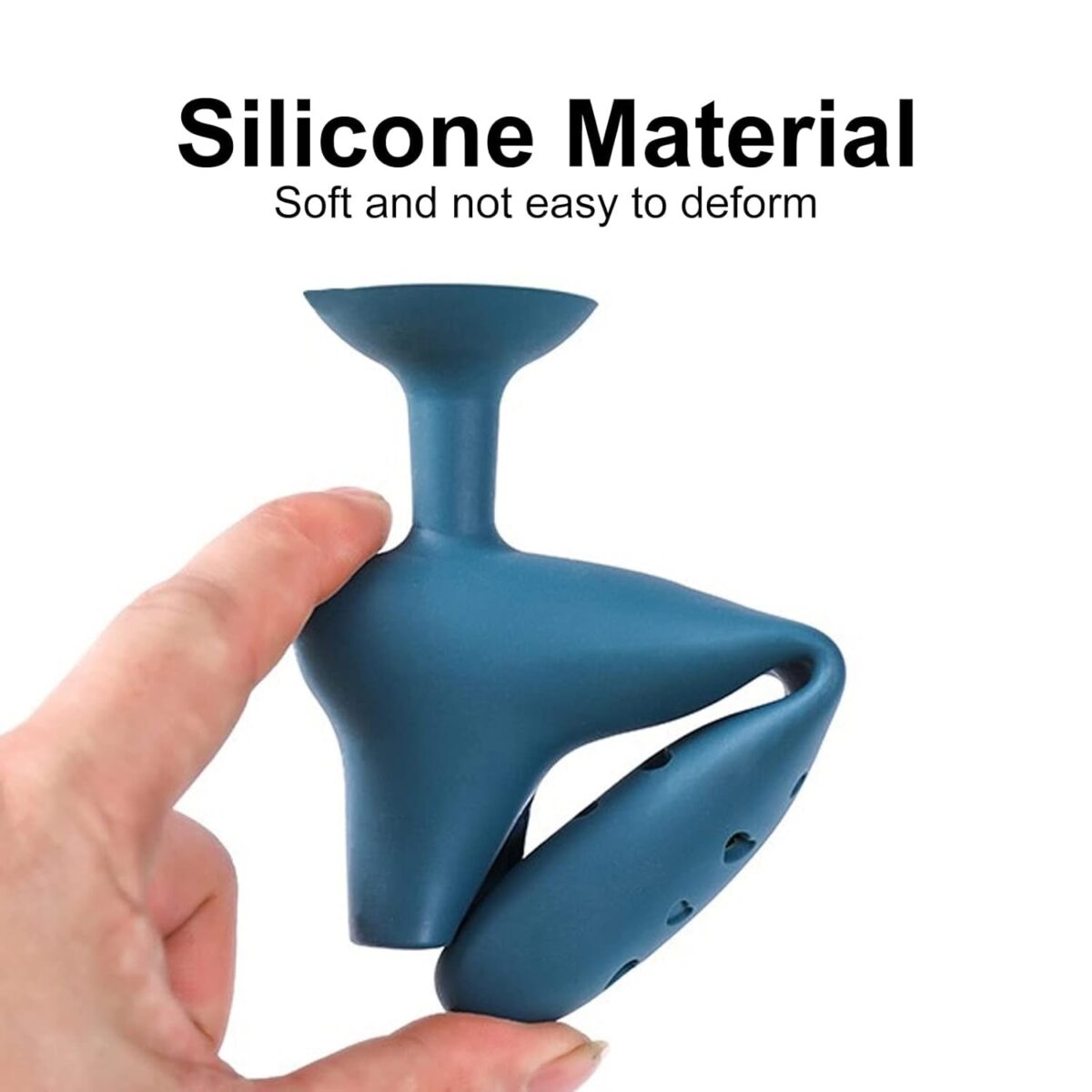 Silicone Door Handle Cover with Suction Cup (1 Pc / Mix Color) - Image 6