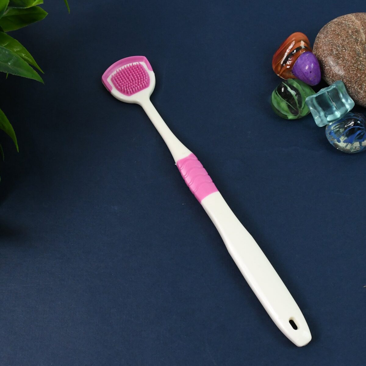 Tongue Cleaner Brush, Silicone Tongue Scraper (1 Pc) - Image 5