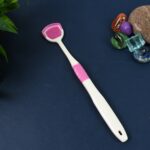 Tongue Cleaner Brush, Silicone Tongue Scraper (1 Pc) - Image 5