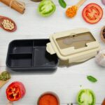 Lunch Box Flex Lock Plastic Liner Lunch Container, Portable Tableware Set for Kid Adult Student Children Keep Food Warm - Image 6