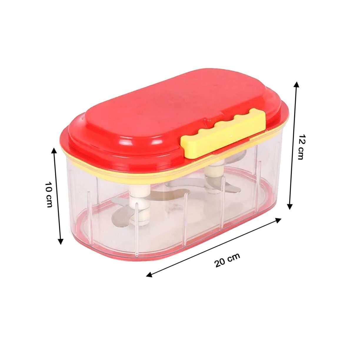 Plastic Vegetable Chopper  (1000 ml) - Image 5