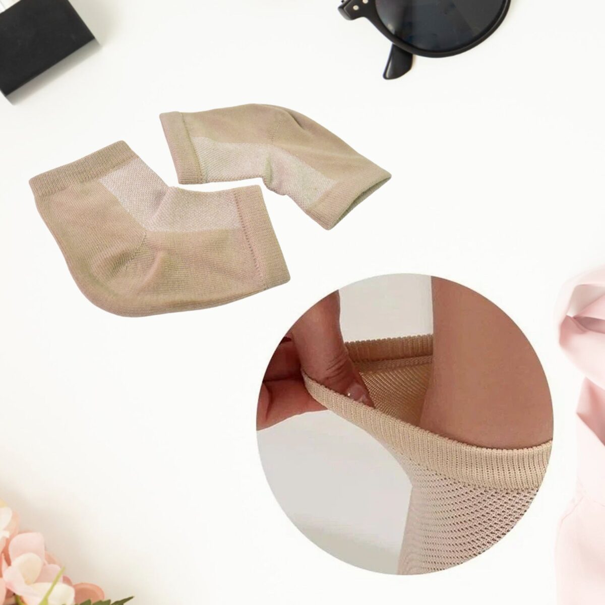 Heel Socks Overnight Heels While You Sleep (1 Pair / Mix Color) - Image 6